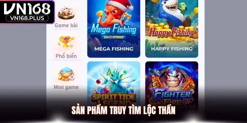 Sản phẩm truy tìm lộc thần