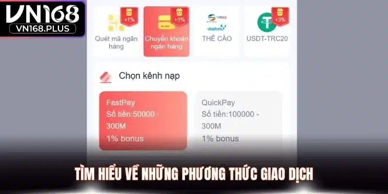 Tìm hiểu về những phương thức giao dịch